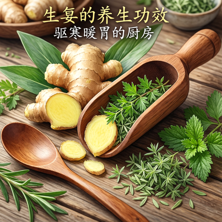 生姜的养生功效:驱寒暖胃的厨房良药