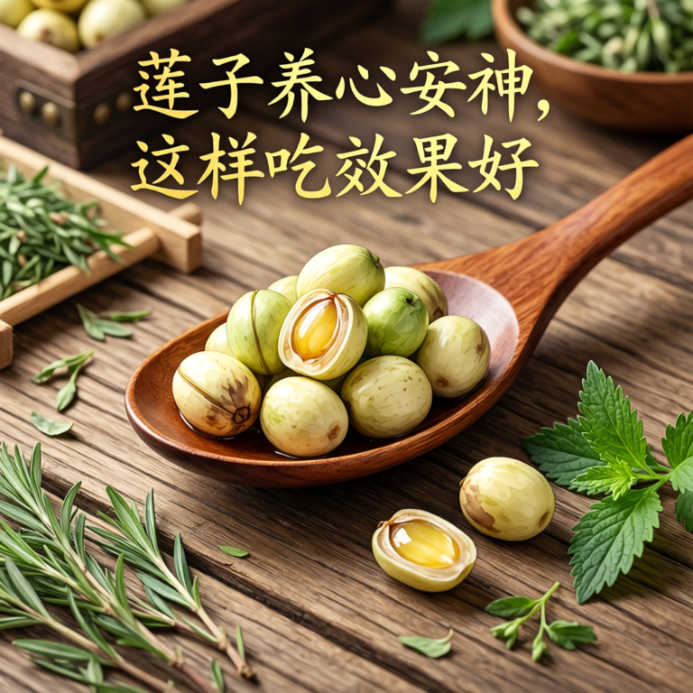 莲子:养心安神,这样吃效果好