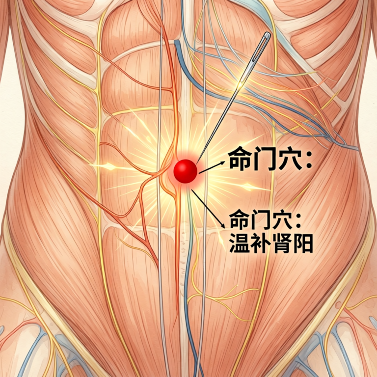 命门穴：温补肾阳的腰部要穴