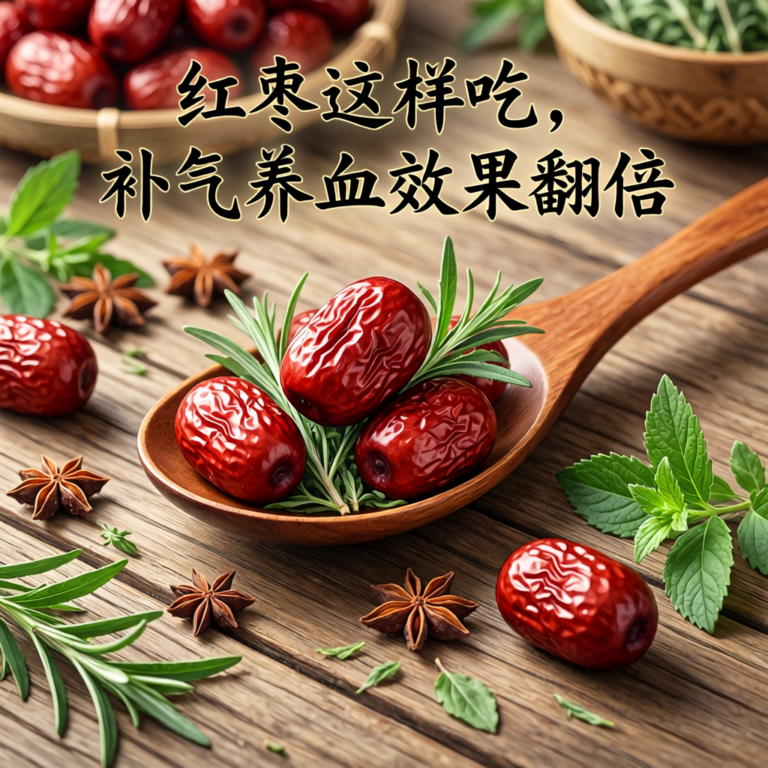 红枣这样吃，补气养血效果翻倍