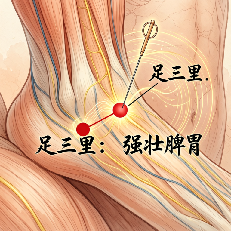 足三里：强壮脾胃的保健要穴